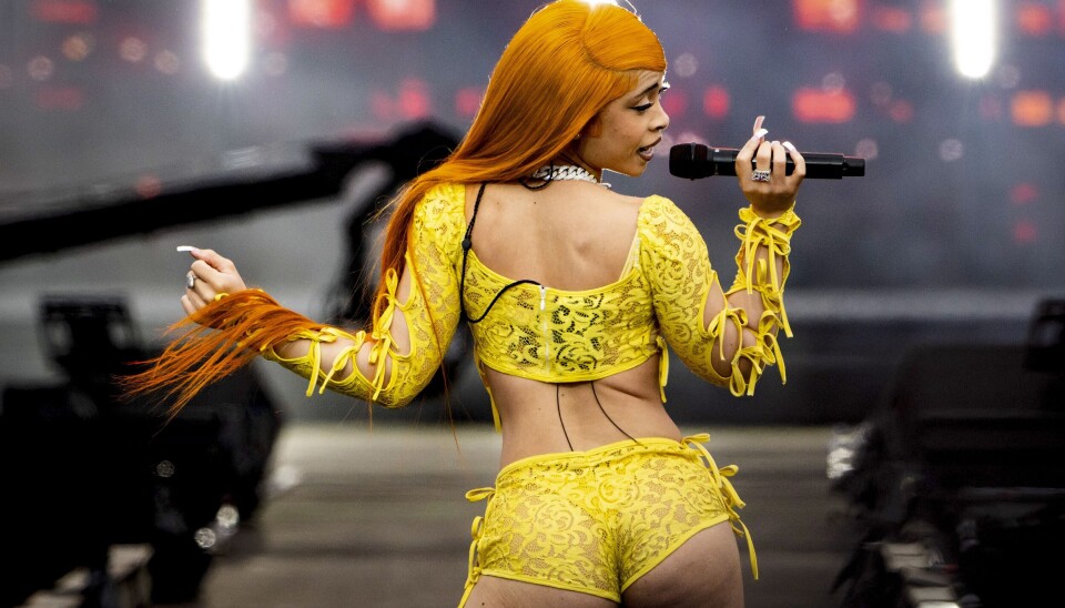Ice Spice på Wireless-festivalen i sommer – da hun også besøkte Roskilde.