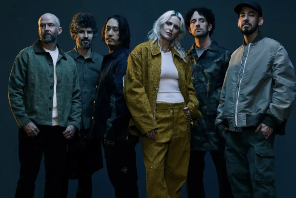 Linkin Park med den nye frontfiguren Emily Armstrong.