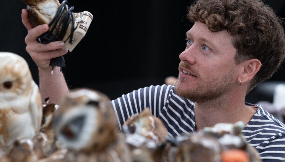 Høstutstillingsprisen på 200 000 kroner går til Oscar Eriksson Furunes for verket «night watch» (2023).
