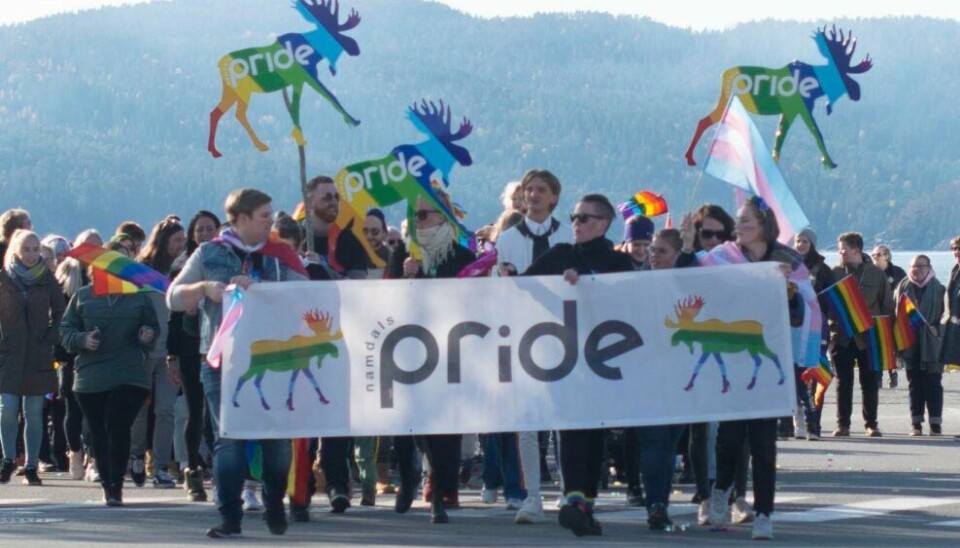 Fra Namdalspride 2019.