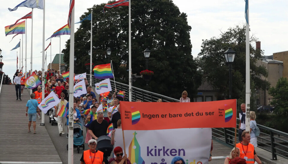 Fra Halden Pride 2023.