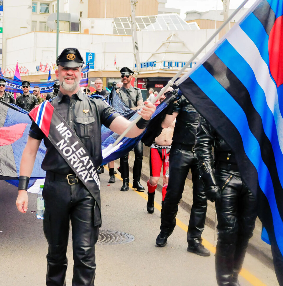Per Helge Nylund fra Tromsø ble kåret til Mr. Leather Norway i 2019. Siden vant han kåringen Mr. Fetish Europe 2024.