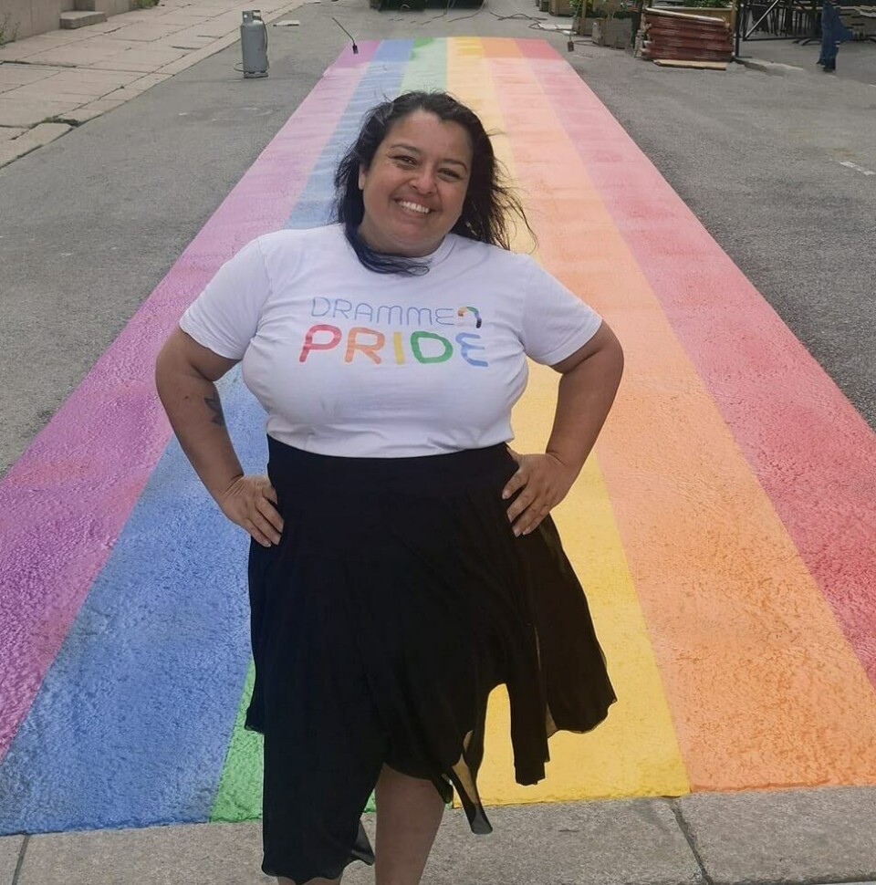 Som daglig leder i Drammen Pride har Angelica Bråten ifølge nominasjonen gjort en utrettelig innsats for organisasjonen.