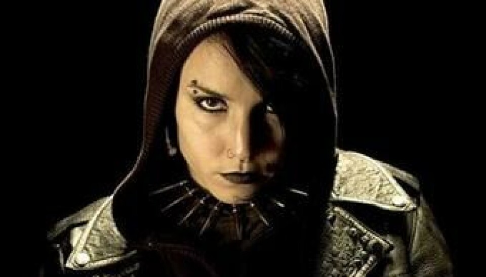 Noomi Rapace spiller Lisbet Salander i filmatisering av Stieg Larssons Millenium-bøker.