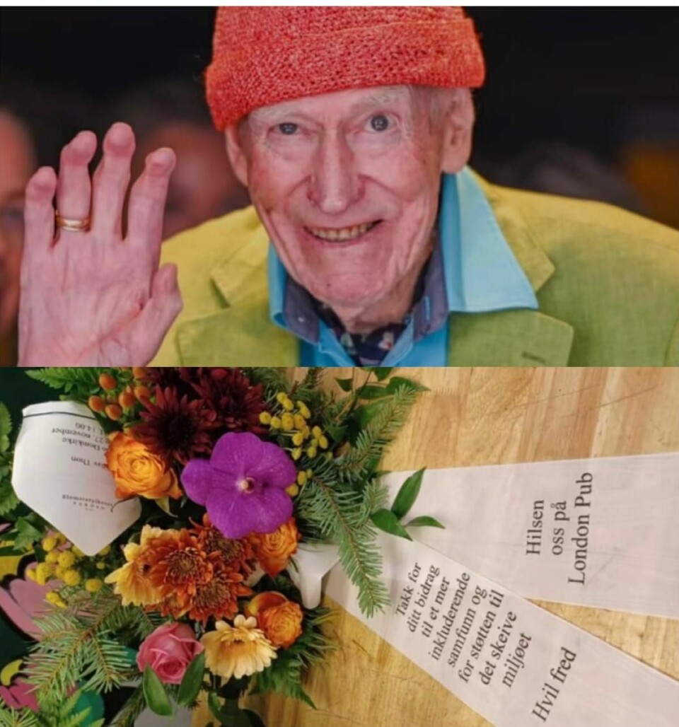 London Pub takker avdøde Olav Thon for hans støtte til det skeive miljøet.
