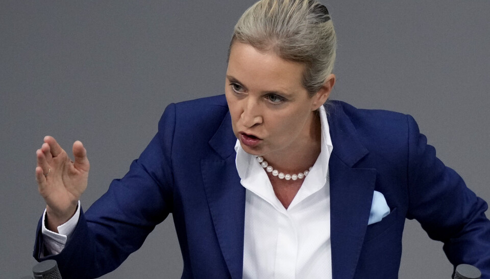 Ytre-høyre-partiet AfD i Tyskland stiller til valg med 45 år gamle Alice Weidel som sin statsministerkandidat.