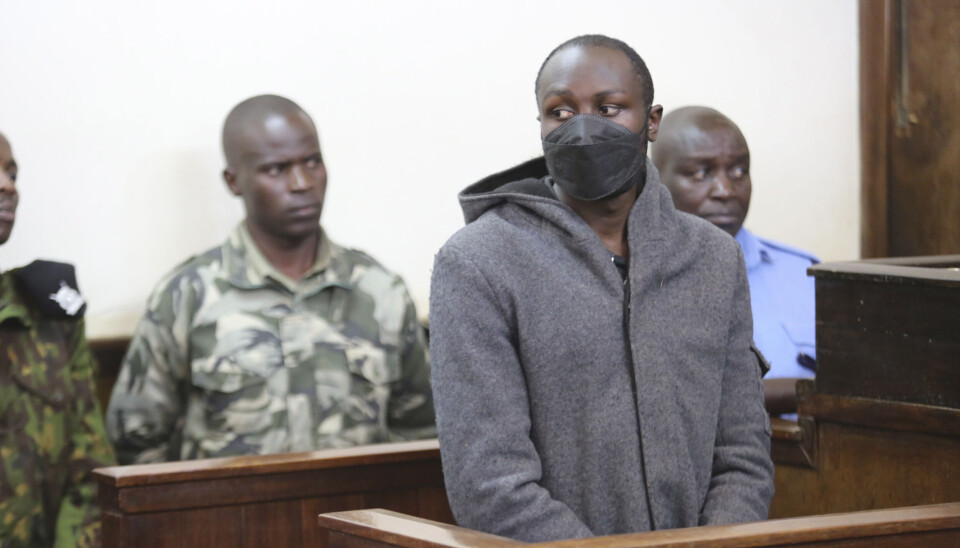 Jacktone Odhiambo er dømt til en streng fengselsstraff for drapet på Edwin Kiptoo, som politiet mener var hans partner.