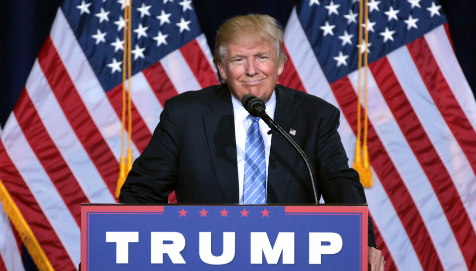 Påtroppende president i USA, Donald Trump.