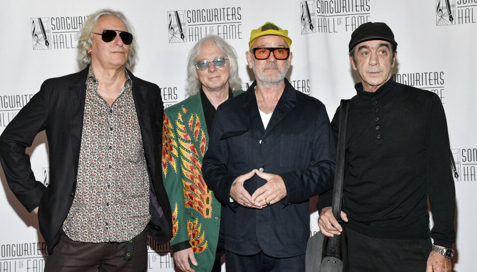 Også Meta-kontoene til bandet R.E.M., f.v. Peter Buck, Mike Mills, Michael Stipe og Bill Berry, deltar i Meta-boikotten.