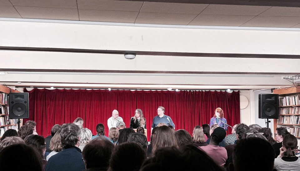 Kritikerlaget holdt panelsamtale om oppsetningen Arven på Litteraturhuset i Oslo