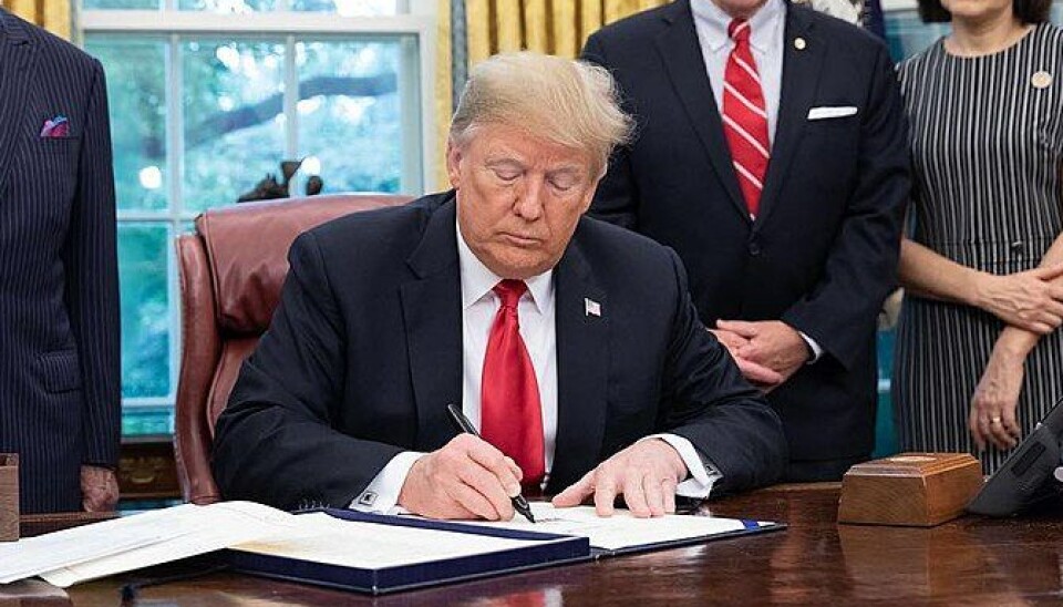 Trump har signert en rekke presidentordre som innskrenker skeives rettigheter, siden han gjeninntok Det hvite hus i januar.