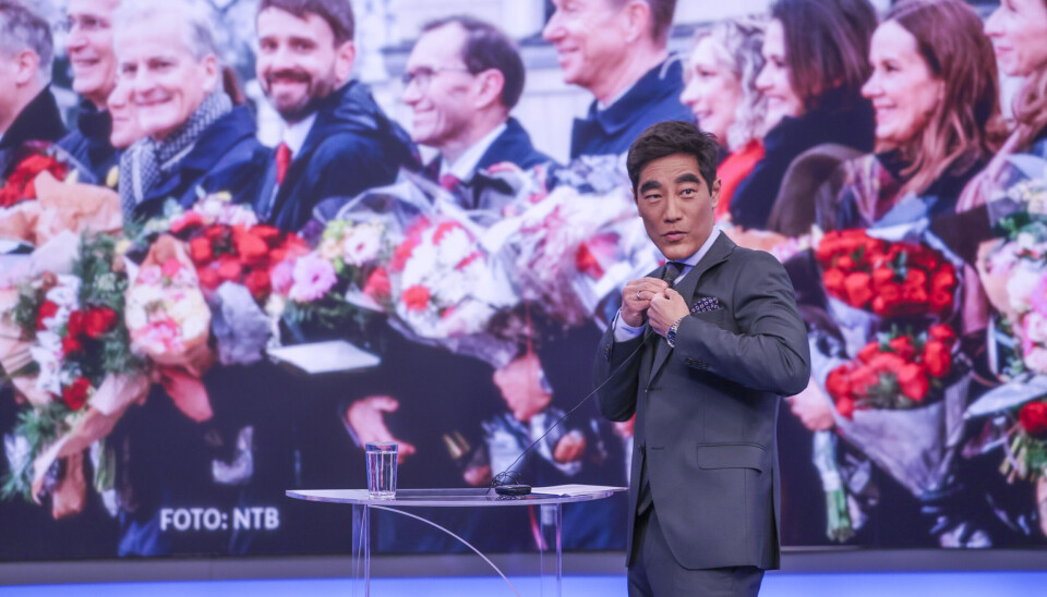 Programleder Fredrik Solvang i «Debatten» har støtte i det norske folk, viser en meningsmåling.