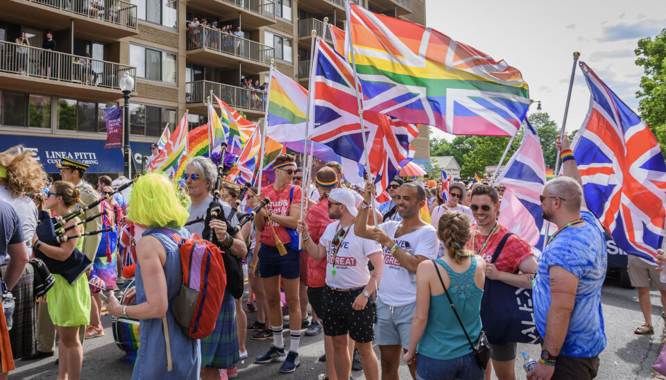 Også i Storbriannia er det igjen snart klart for Pride - men i år uten politiske partier i paradene.