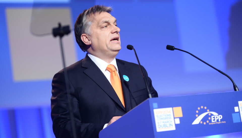 Ungarns statsminister Viktor Orbán.