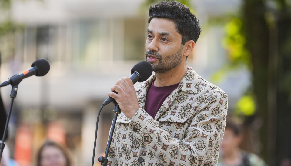 Noman Mubashir har vært journalist og programleder i NRK i en årrekke. Foto: Lise Åserud / NTB