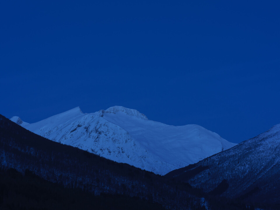 Foto: Catherine Opie, Untitled #3 (Norway Mountains), 2024. Med tillatelse fra Regen Projects, Los Angeles og Lehmann Maupin, New York, Seoul, og London. Privat samling; Christen Sveaas' Kunststiftelse ©Catherine Opie/BONO, Oslo 2025.