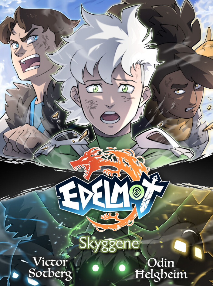 Boka Skyggene er tredje bind i serien Edelmot av Victor Sotberg og Odin Helgheim.