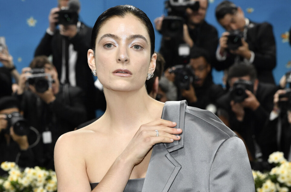 Lorde på Met-gallaen i New York i mai.