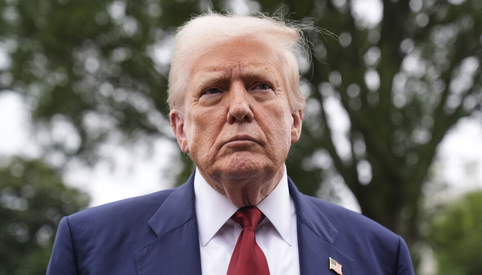 USAs president Donald Trump.