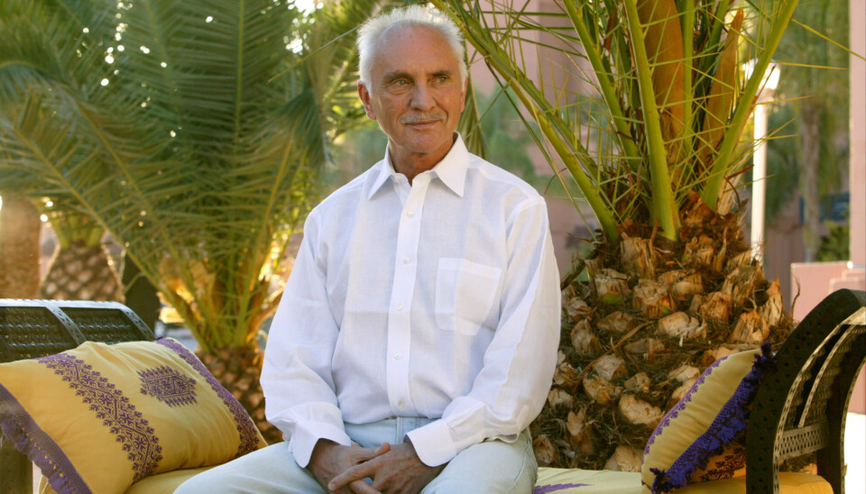 Den britiske skuespilleren Terence Stamp, som her poserer under en filmfestival i Marrakech i Marokko i 2005, er død, 87 år gammel.