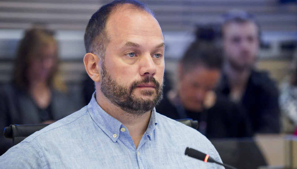 Espen Evjenth i vitneboksen onsdag.