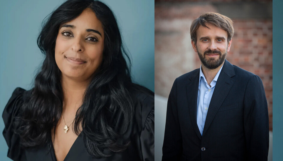 Kultur- og likestillingsminister Lubna Jaffery (t.v) og helse- og omsorgsminister Jan Christian Vestre svarer på FRIs innlegg om at det er skeive eldres tur nå.