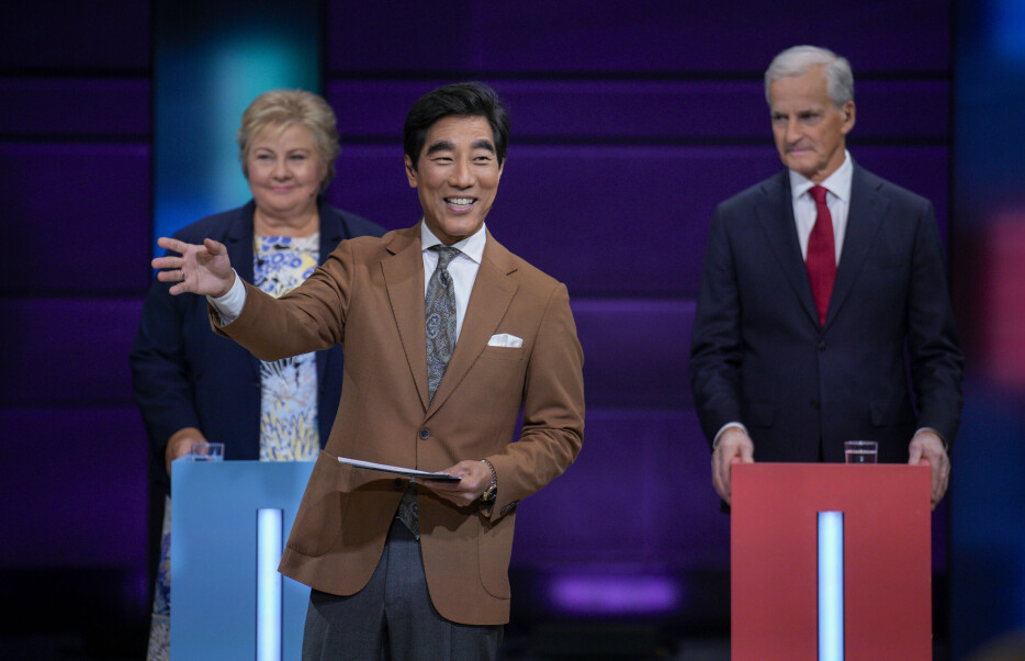 Fredrik Solvang gir seg som programleder i «Debatten»