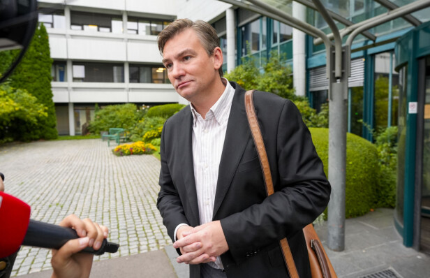 Asheim i møte med valgkomiteen – bekrefter at han ønsker å bli Høyre-leder