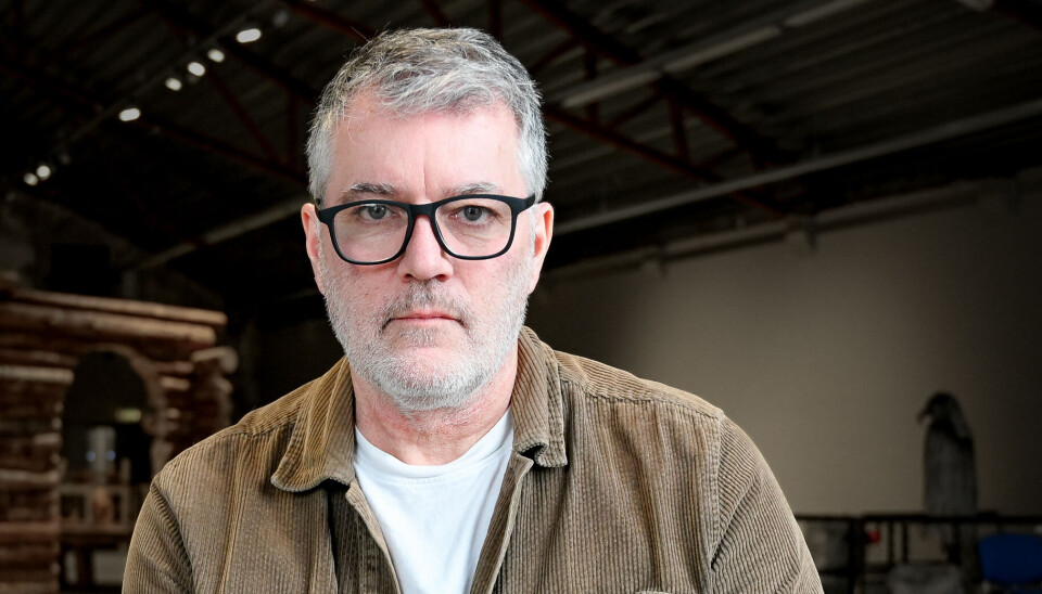 Haglund's Line Morten skulle bare finne et lager. I stedet skapte han et kunstlaboratorium